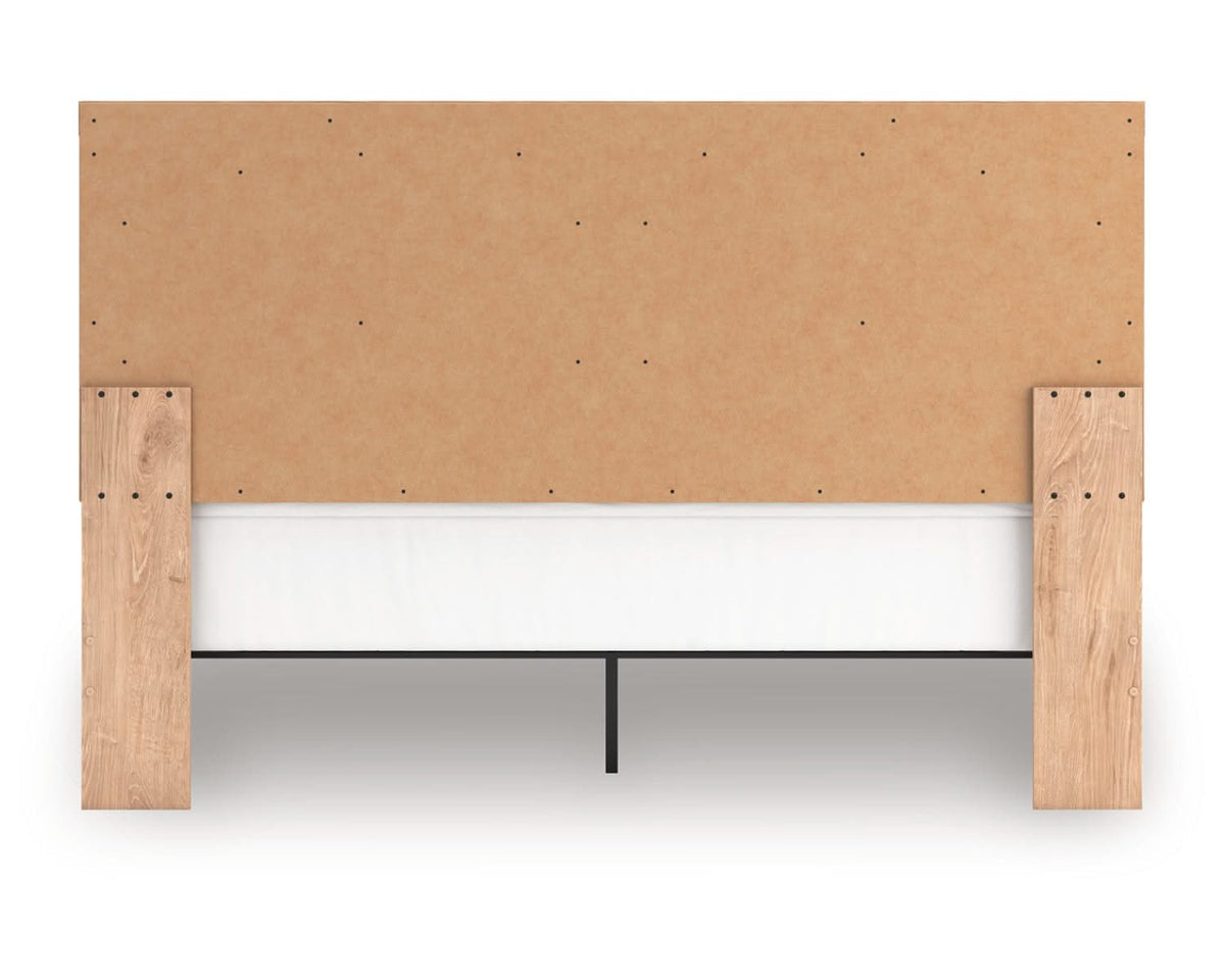 Cama King con paneles Sanginlane
