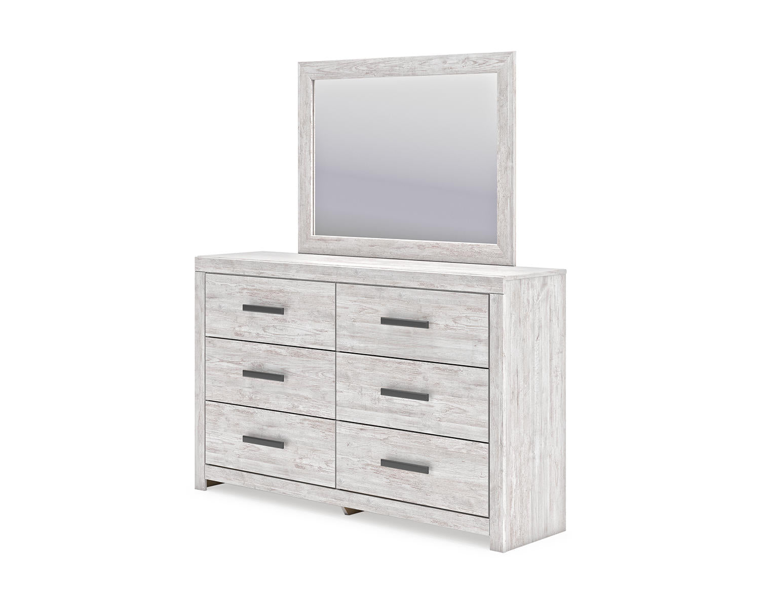 Cayboni Queen Panel Bed, Dresser and Mirror