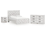 Cayboni Queen Panel Bed, Dresser and Nightstand