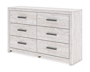 Cayboni Twin Panel Bed, Dresser and Chest
