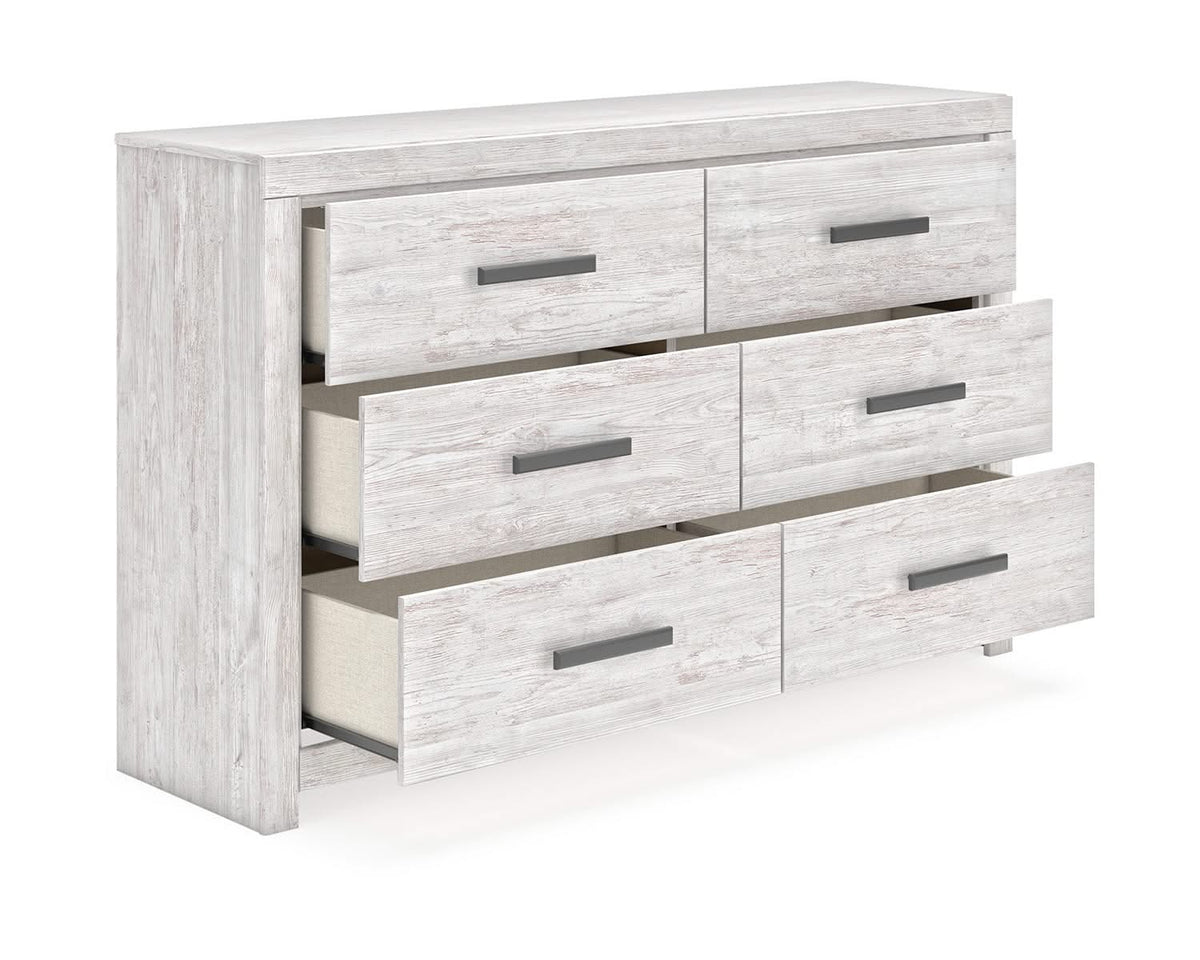Cayboni Queen Panel Bed, Dresser and 2 Nightstands