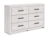 Cayboni Twin Panel Bed, Dresser and Chest