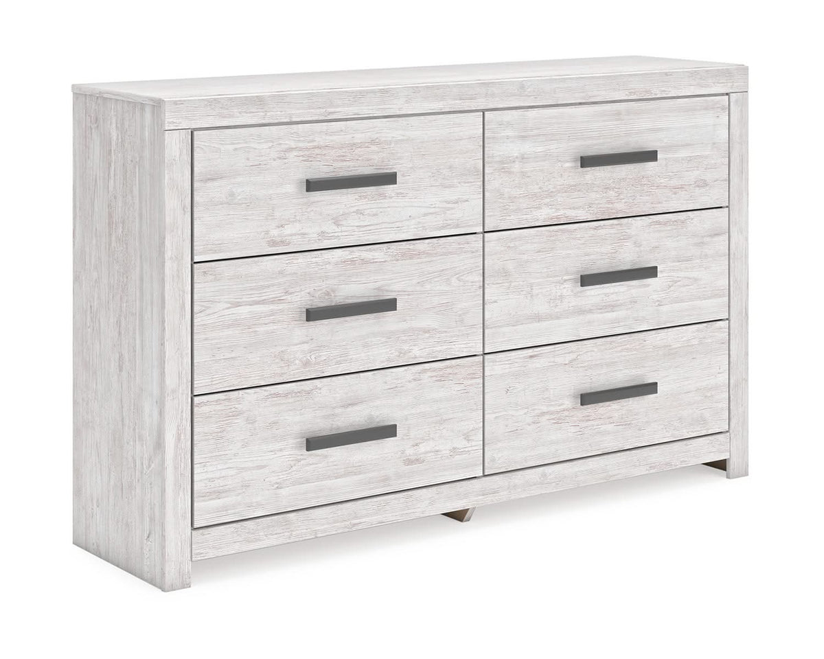 Cayboni Queen Panel Bed, Dresser and 2 Nightstands