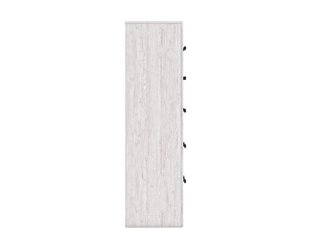 Cayboni King Panel Bed, Dresser, Mirror, Chest and 2 Nightstands