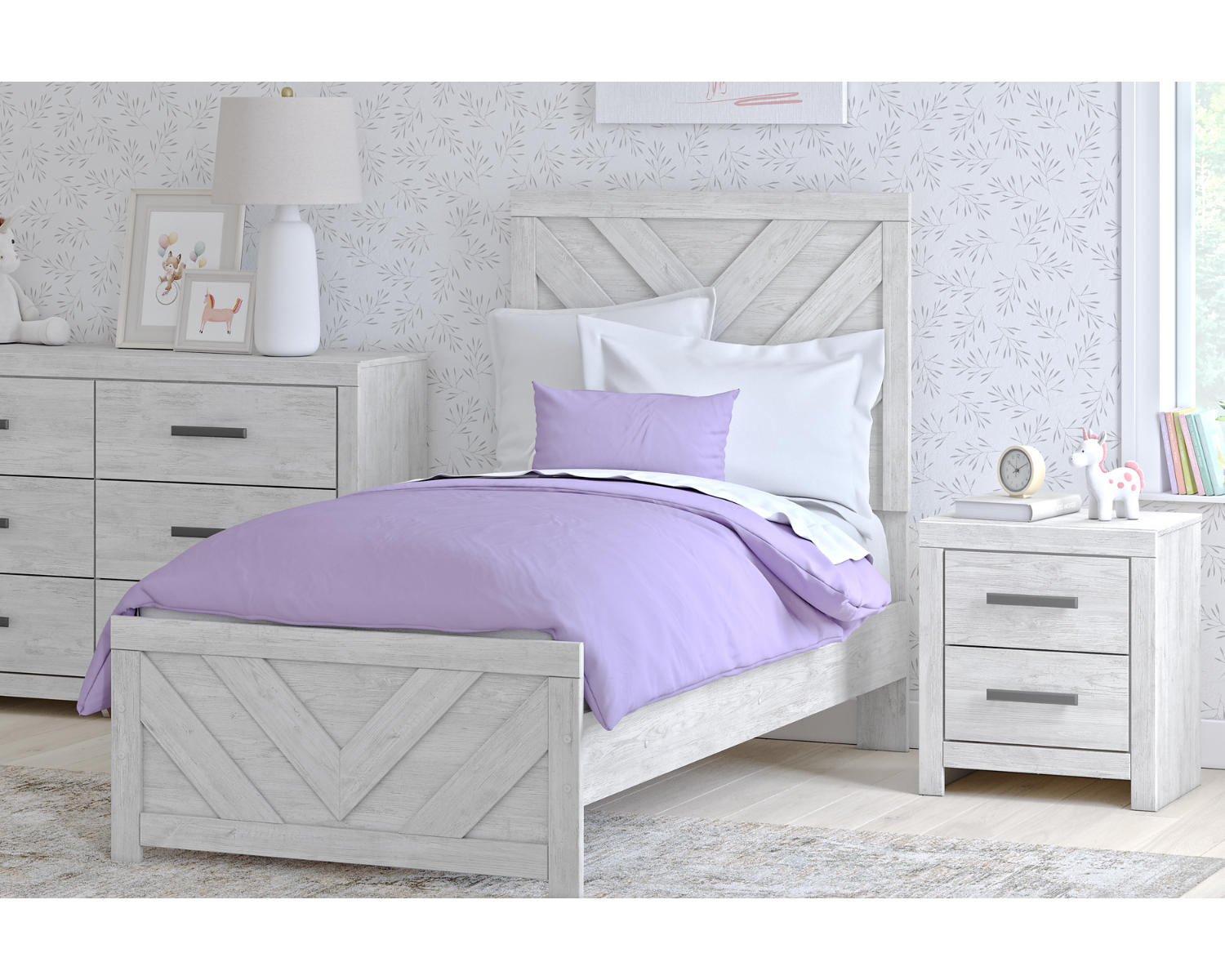 Cayboni Twin Panel Bed
