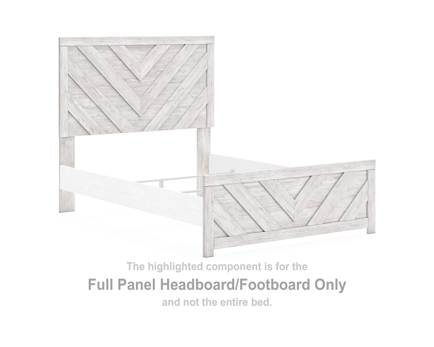 Cayboni Full Panel Headboard/Footboard