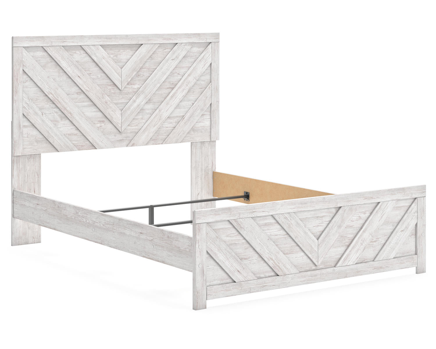 Cayboni Queen Panel Bed, Dresser and Mirror