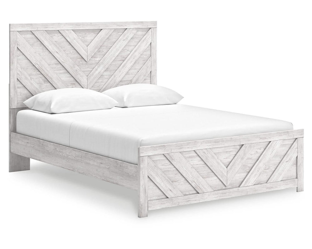 Cayboni Queen Panel Bed, Dresser and 2 Nightstands
