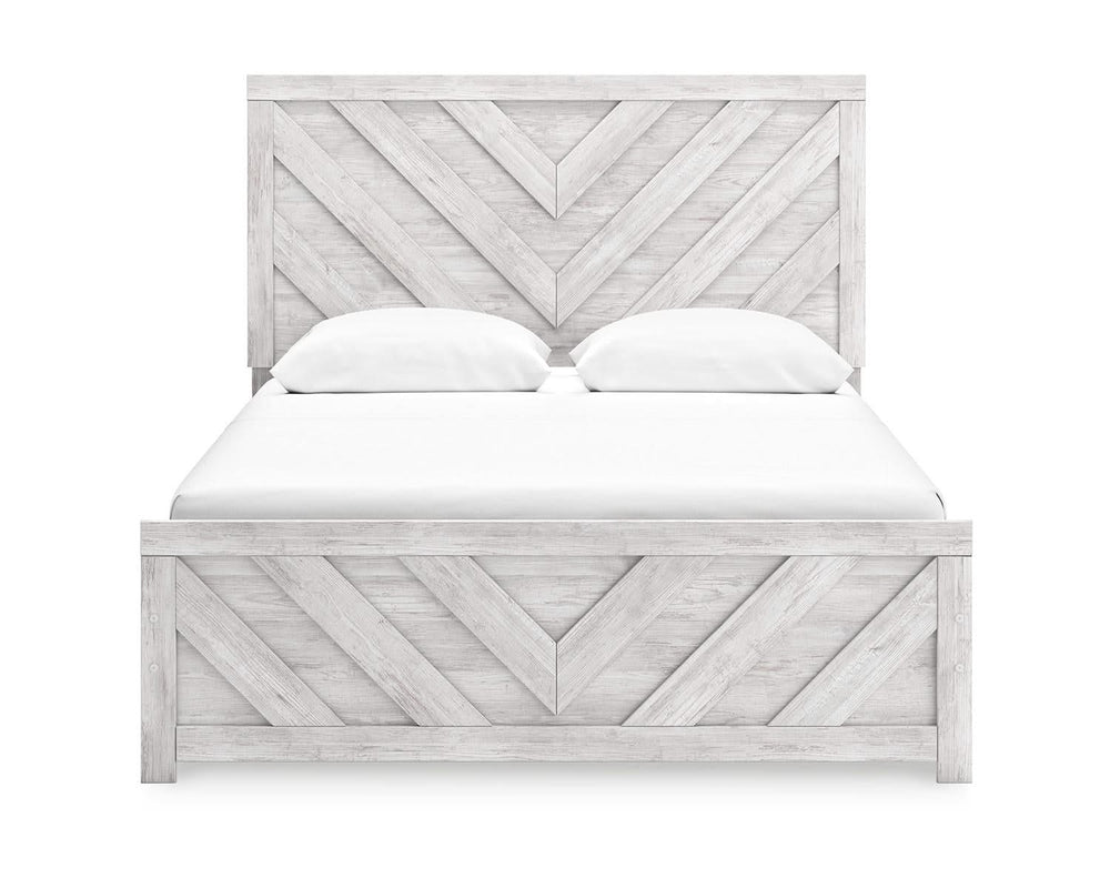 Cayboni Queen Panel Bed, Dresser and 2 Nightstands