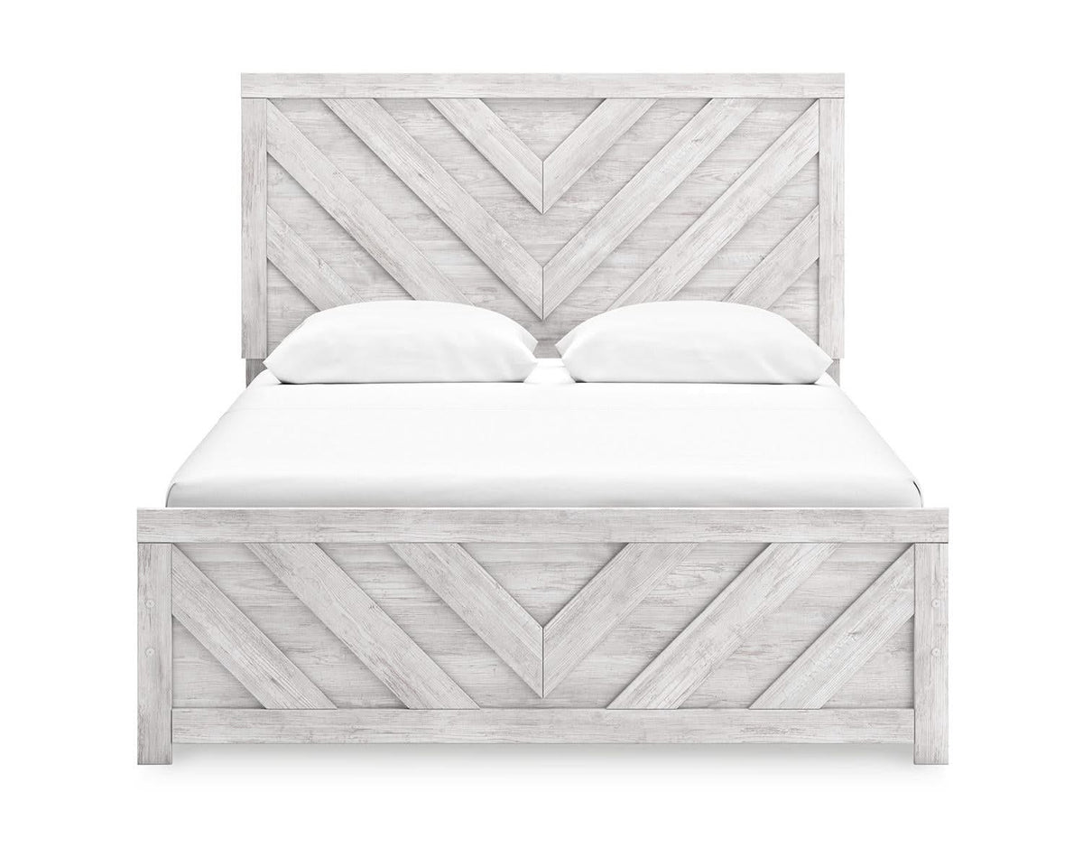 Cayboni Queen Panel Bed, Dresser and 2 Nightstands