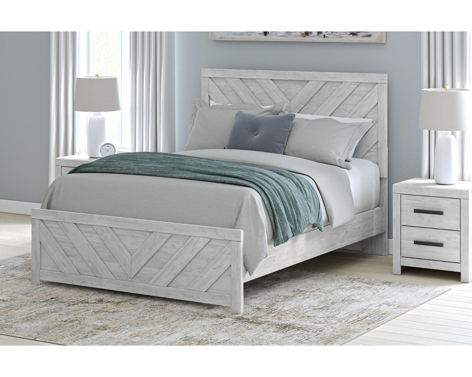 Cayboni Queen Panel Bed