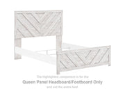 Cayboni Queen Panel Headboard/Footboard