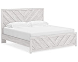 Cayboni King Panel Bed, Dresser, Mirror, Chest and 2 Nightstands