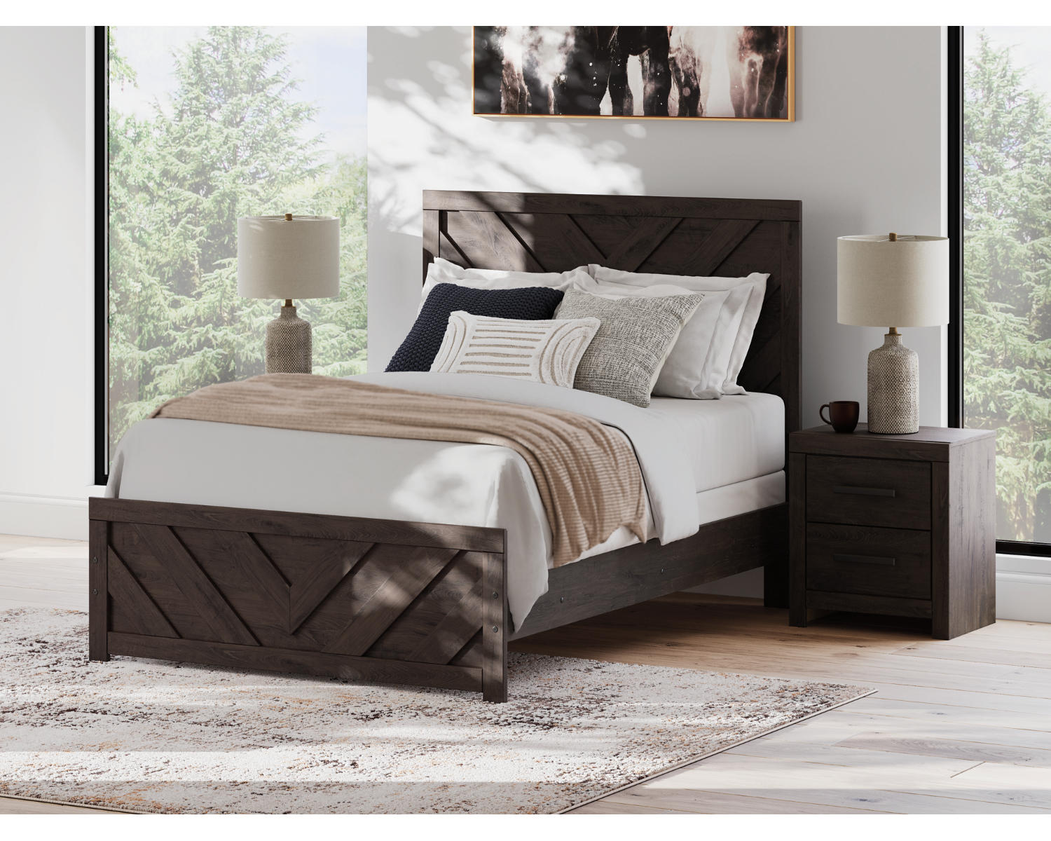 Prendonea Full Panel Bed
