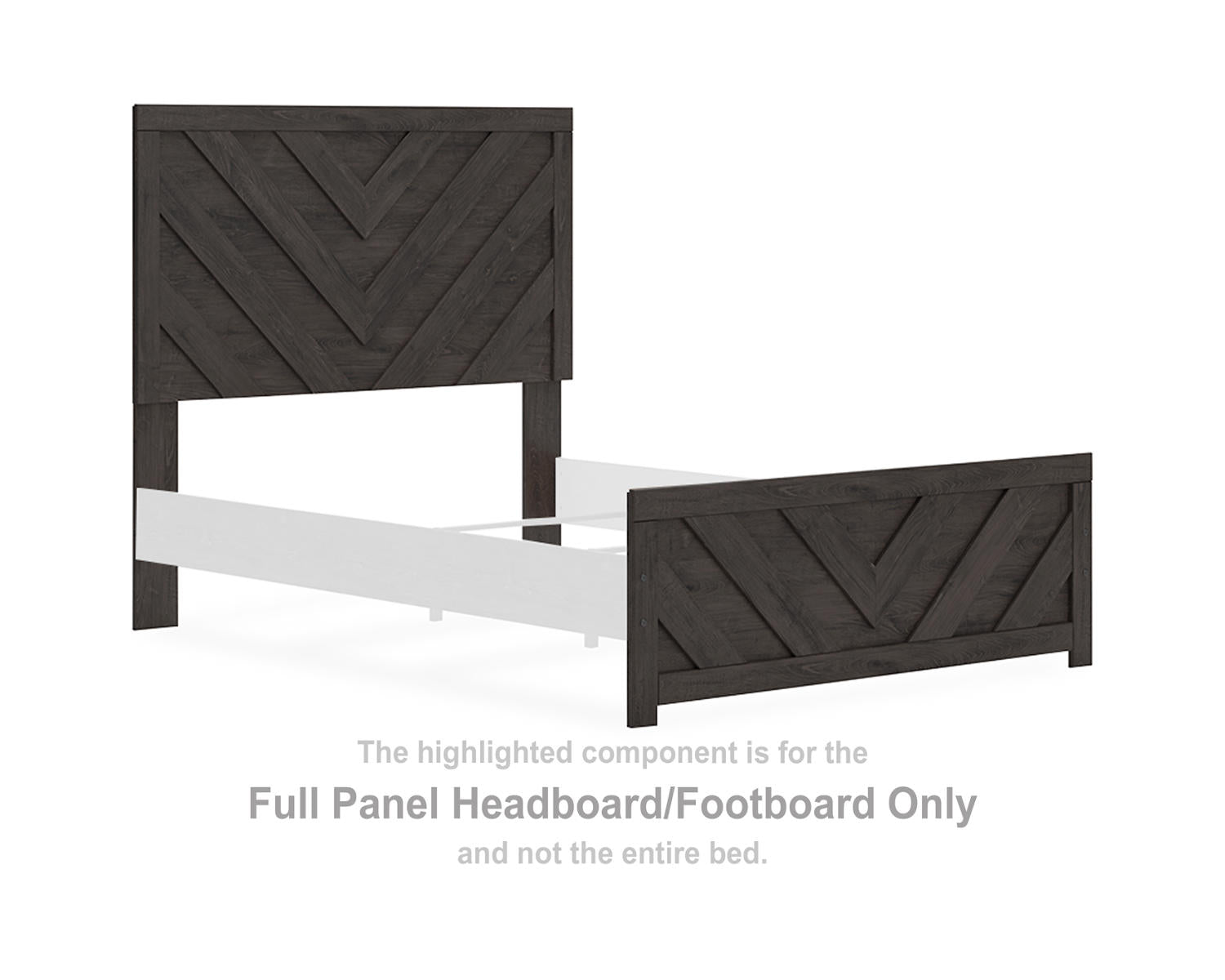 Prendonea Full Panel Headboard/Footboard