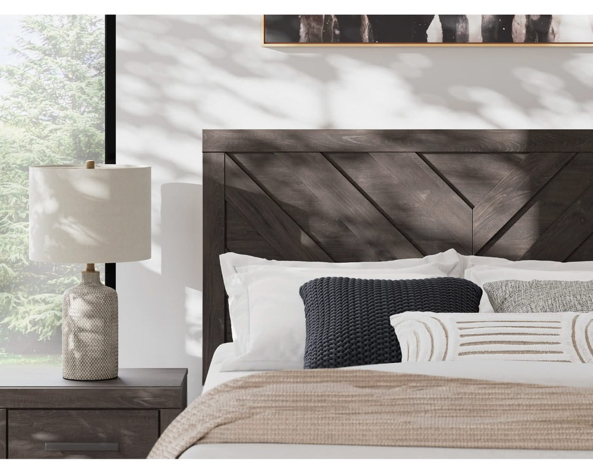 Cama Queen con paneles Prendonea