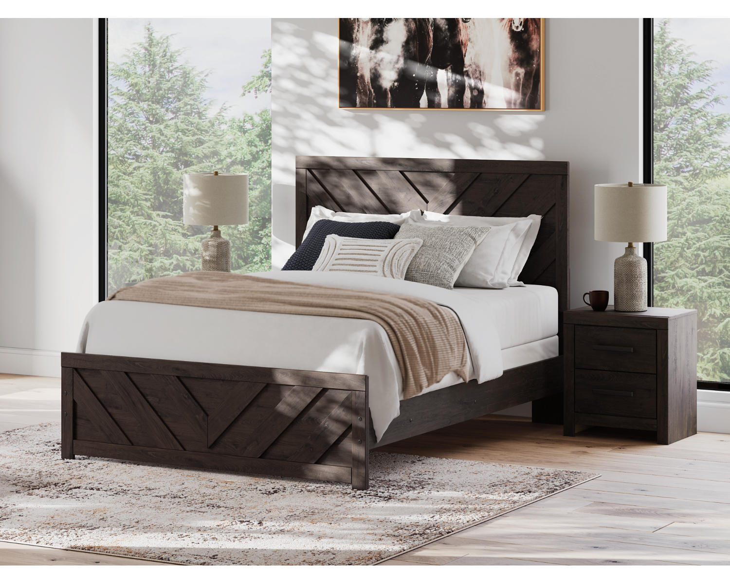Prendonea Queen Panel Bed