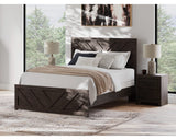 Cama Queen con paneles Prendonea