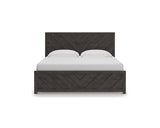 Cama King con paneles Prendonea