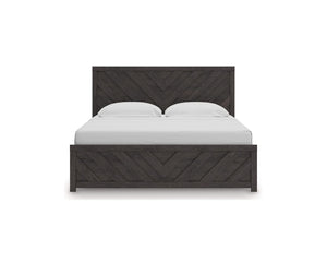 Cama King con paneles Prendonea