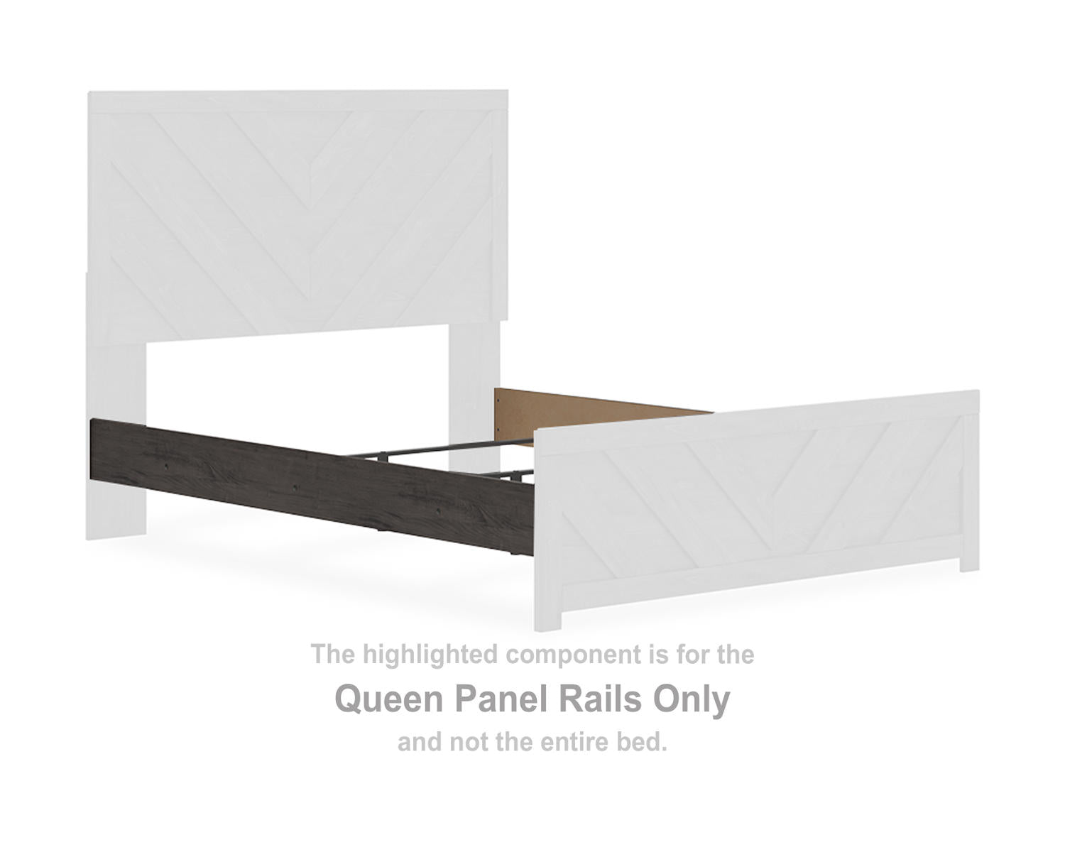 Prendonea Queen Panel Rails