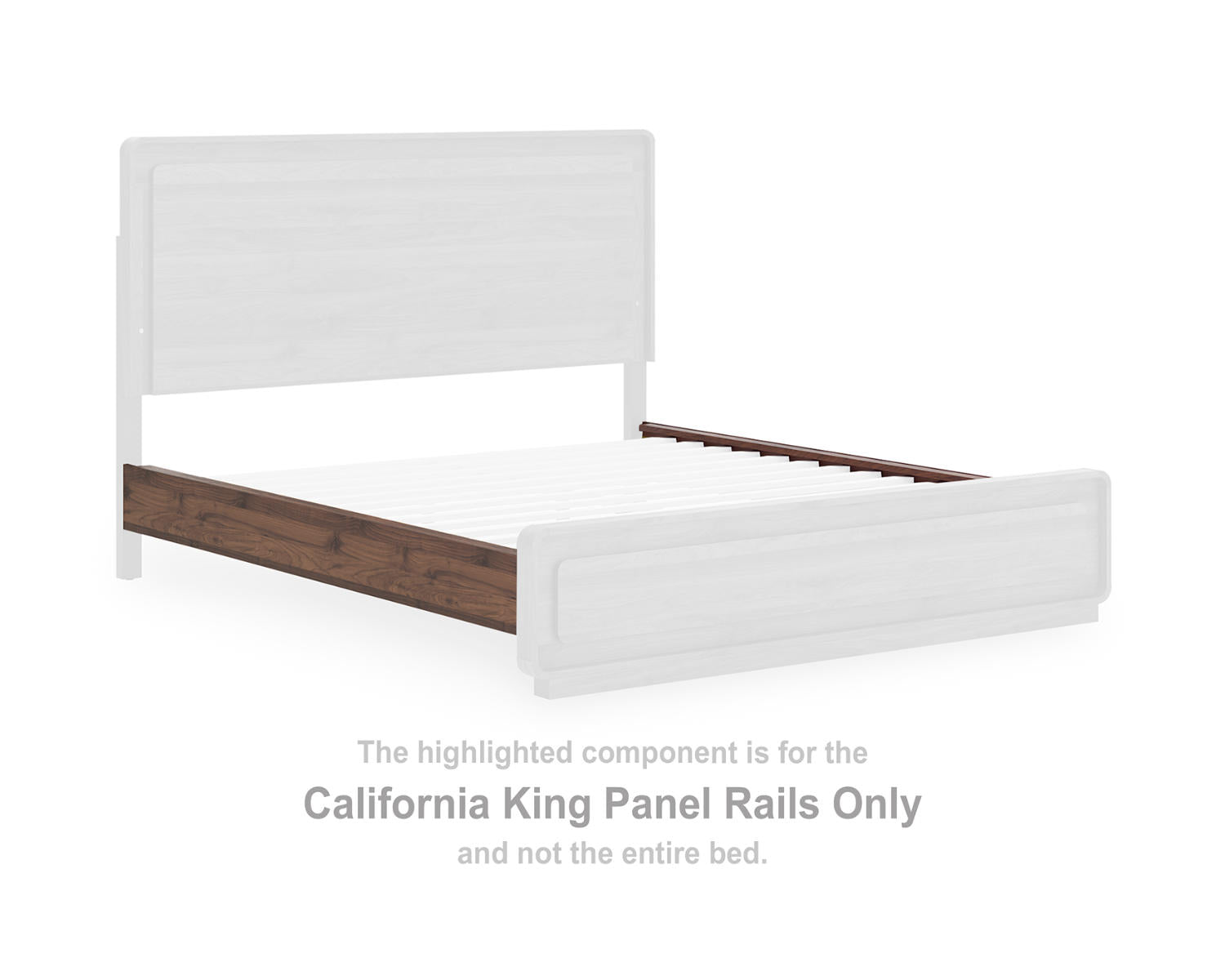 Fortlorn California King Panel Rails