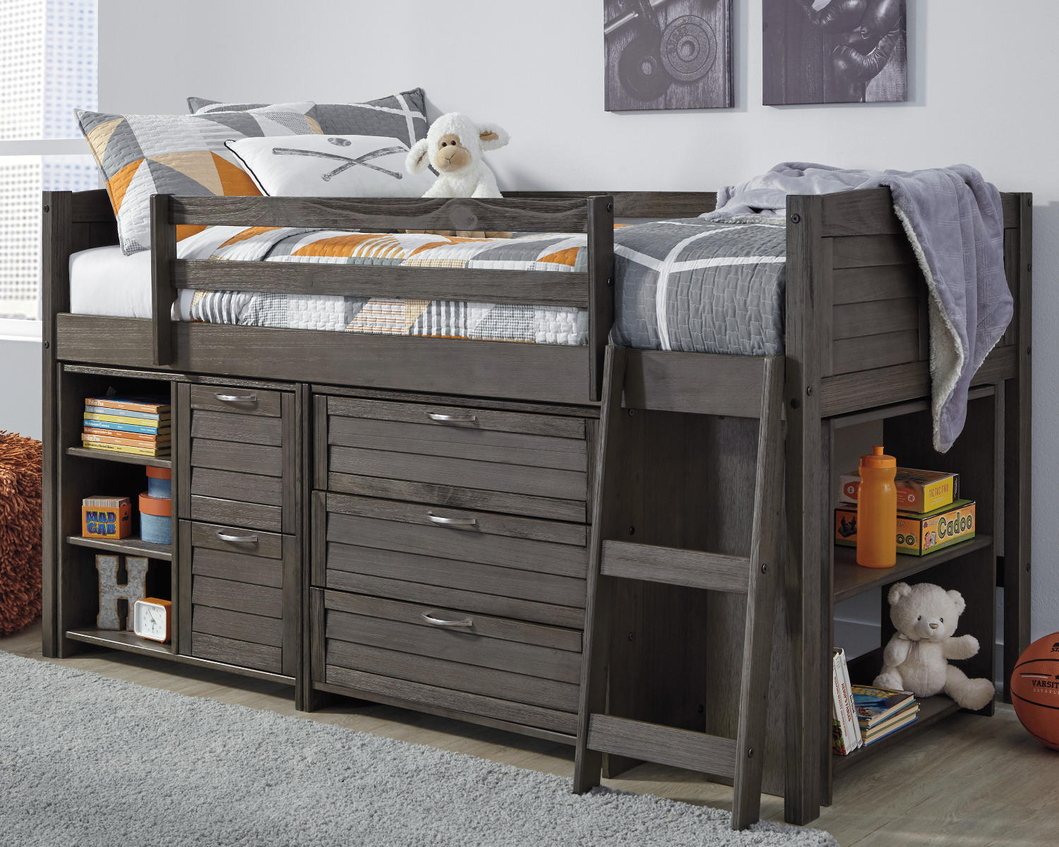 Caitbrook Loft Under Bed Storage