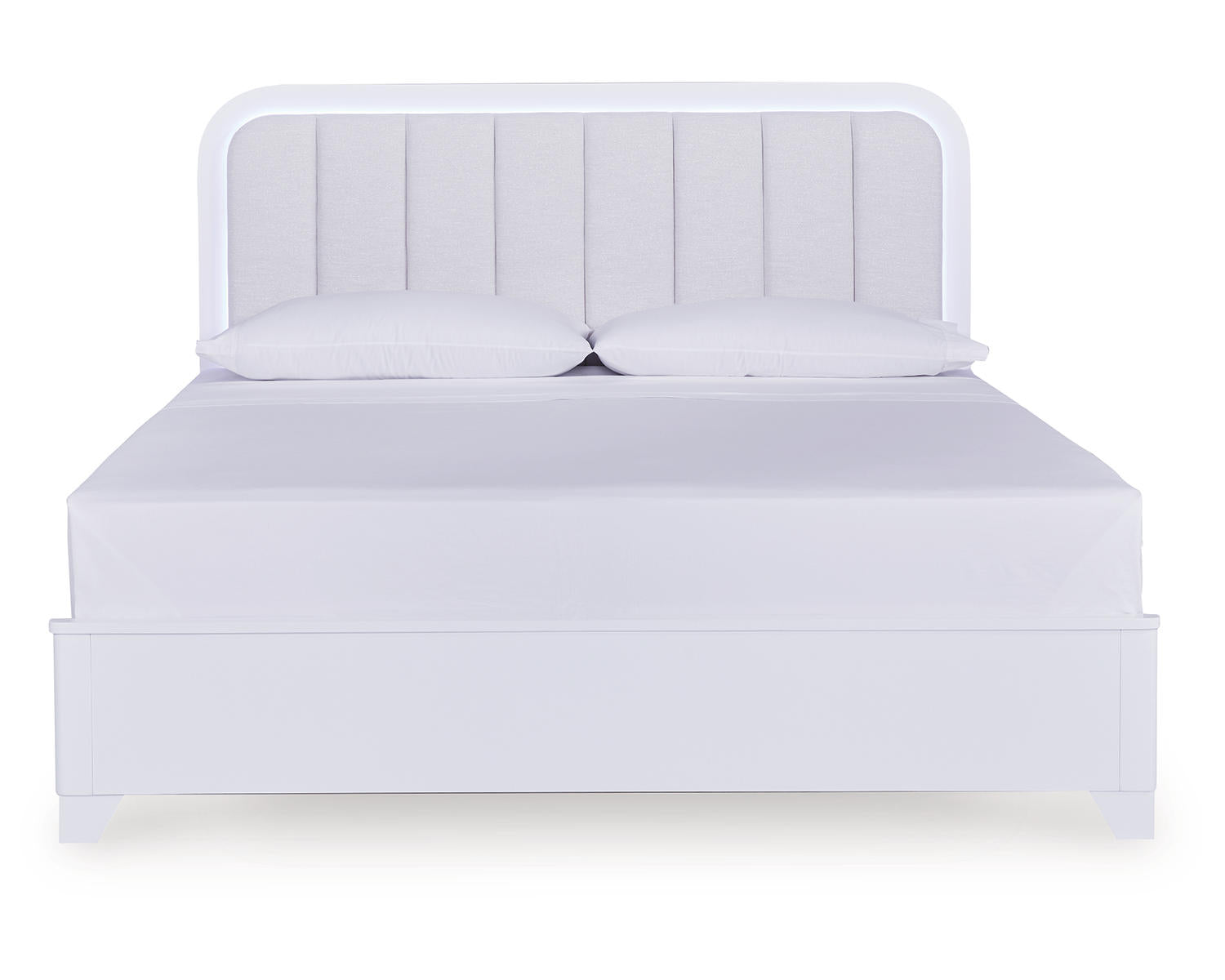 Jarlee King Upholstered Panel Bed