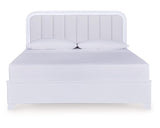 Jarlee King Upholstered Panel Bed