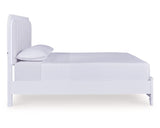 Jarlee King Upholstered Panel Bed