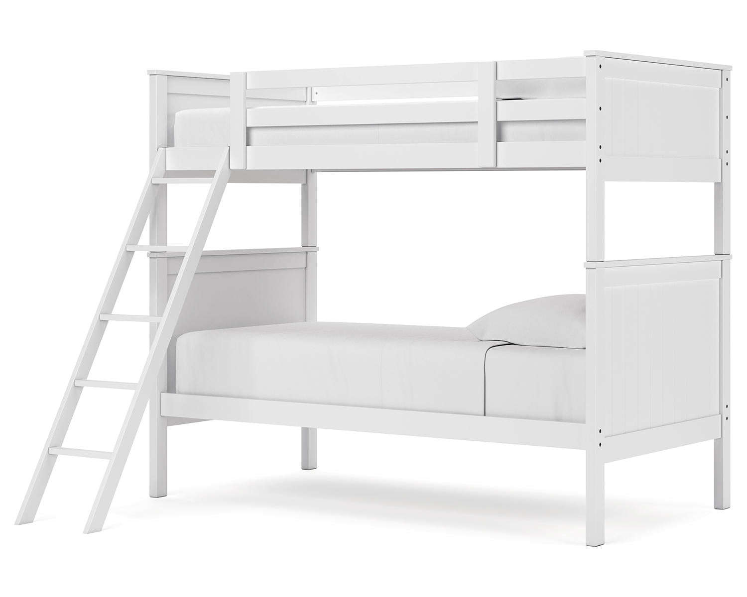 Nextonfort Twin over Twin Bunk Bed and 2 Twin Mattresses