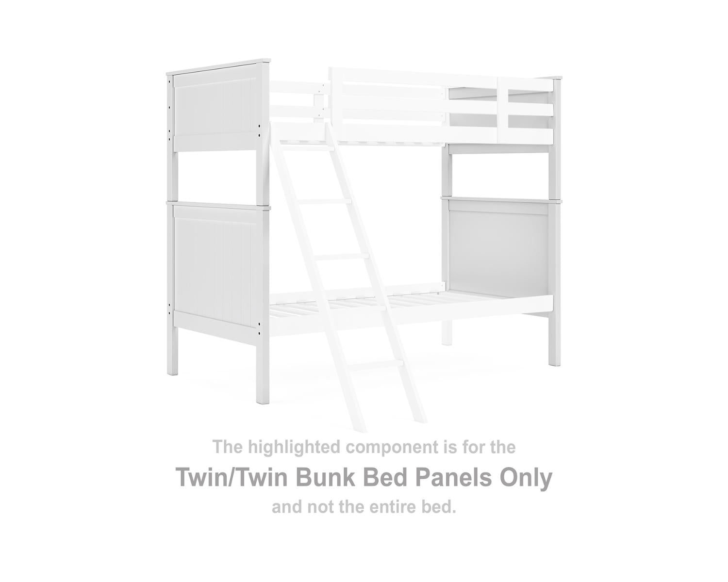 Nextonfort Twin/Twin Bunk Bed Panels