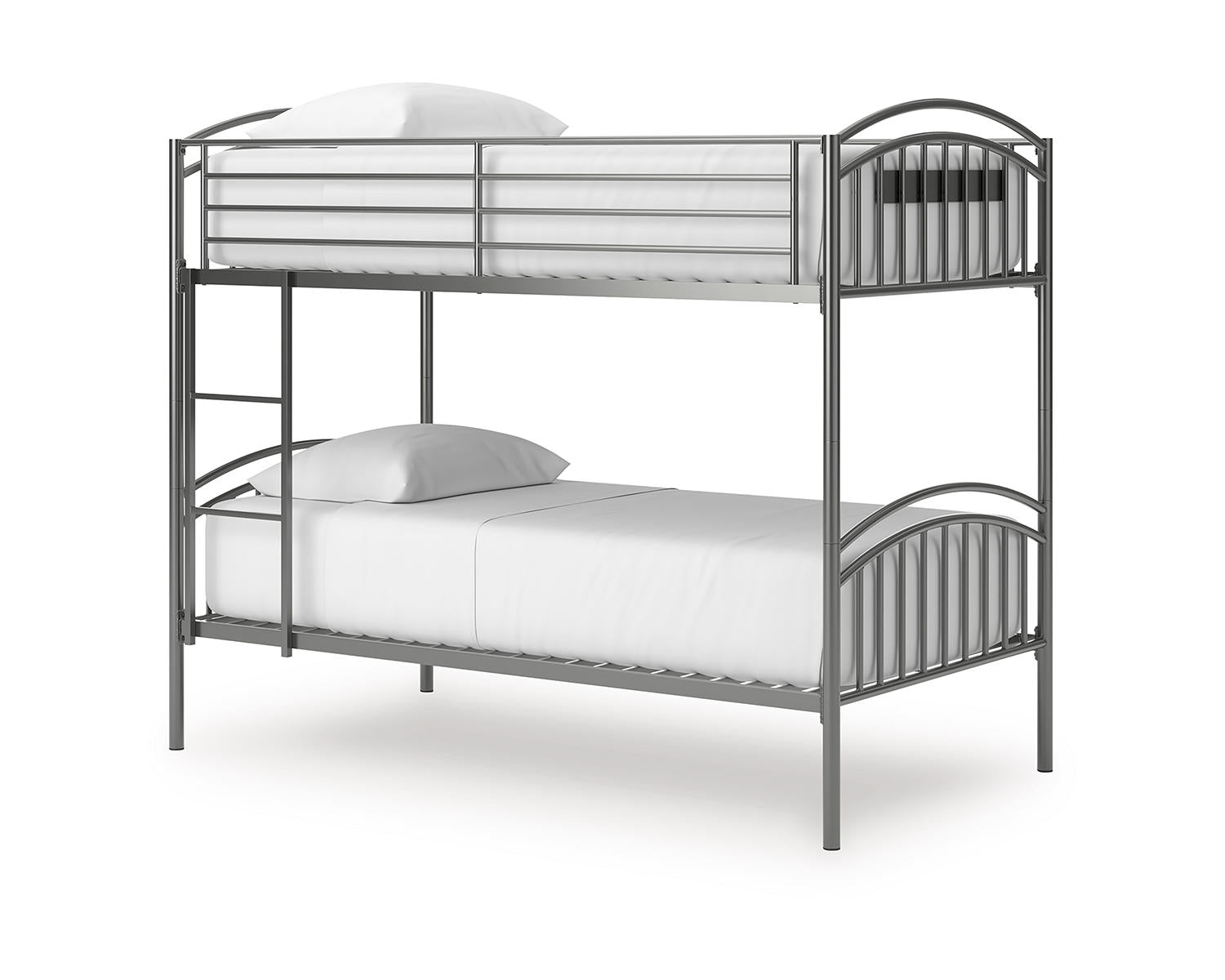 Lanceburg Twin over Twin Bunk Bed and 2 Mattresses
