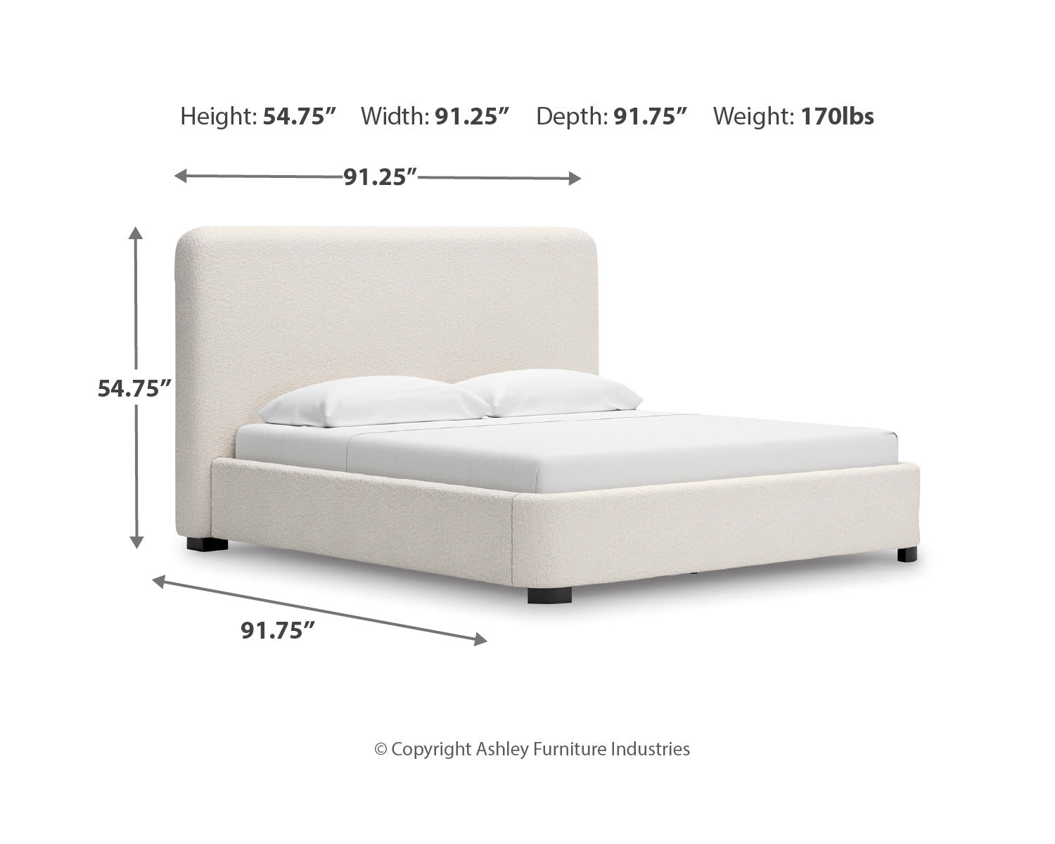Brintstreet King Upholstered Bed