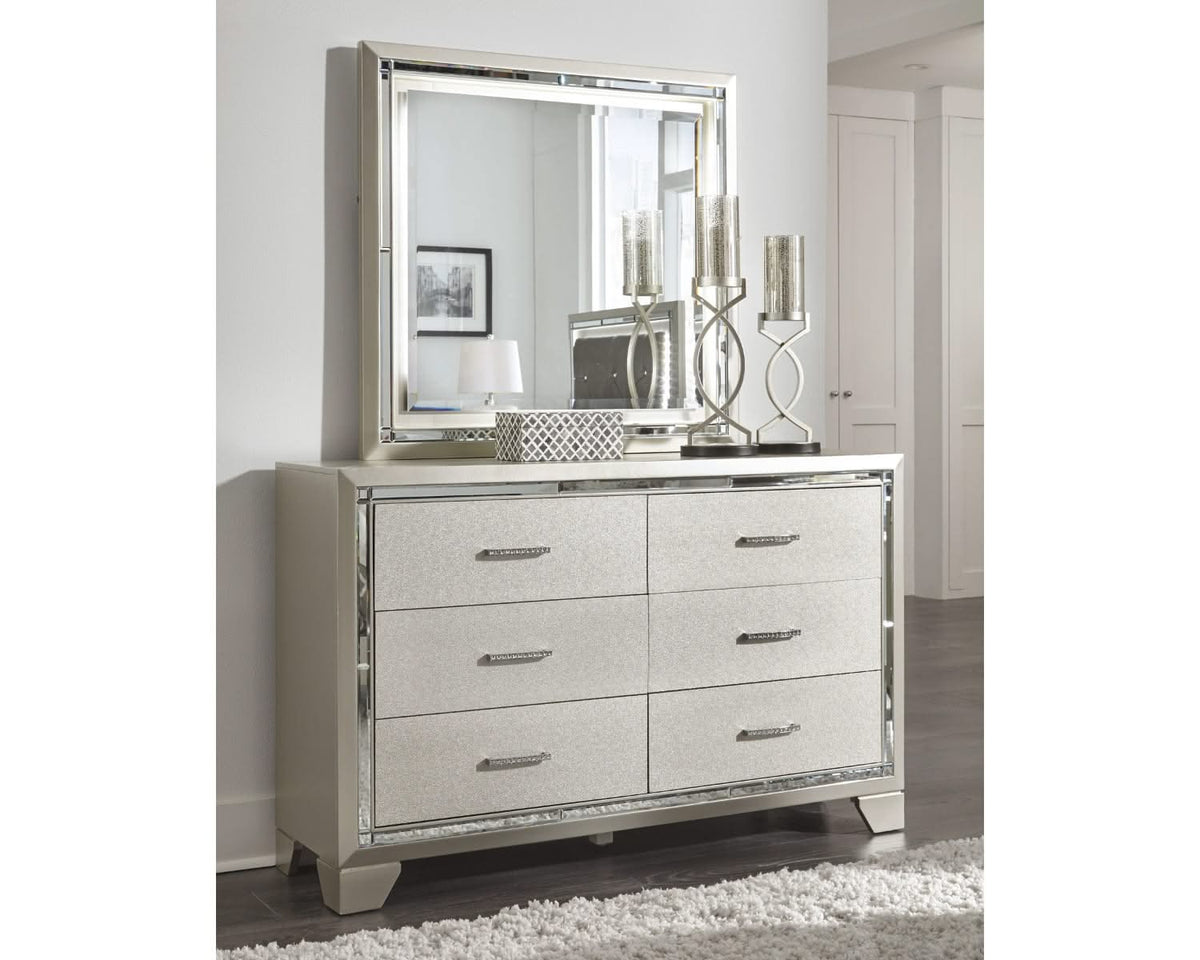 Lonnix Dresser and Mirror