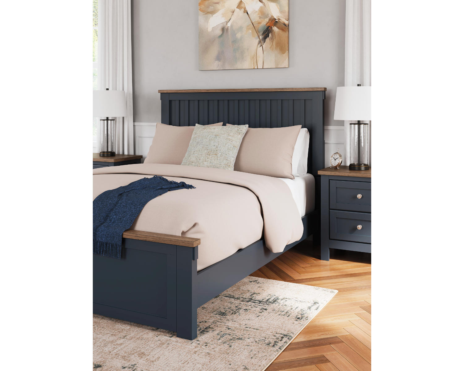 Landocken Queen Panel Bed