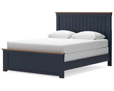 Cama Queen con paneles Landocken