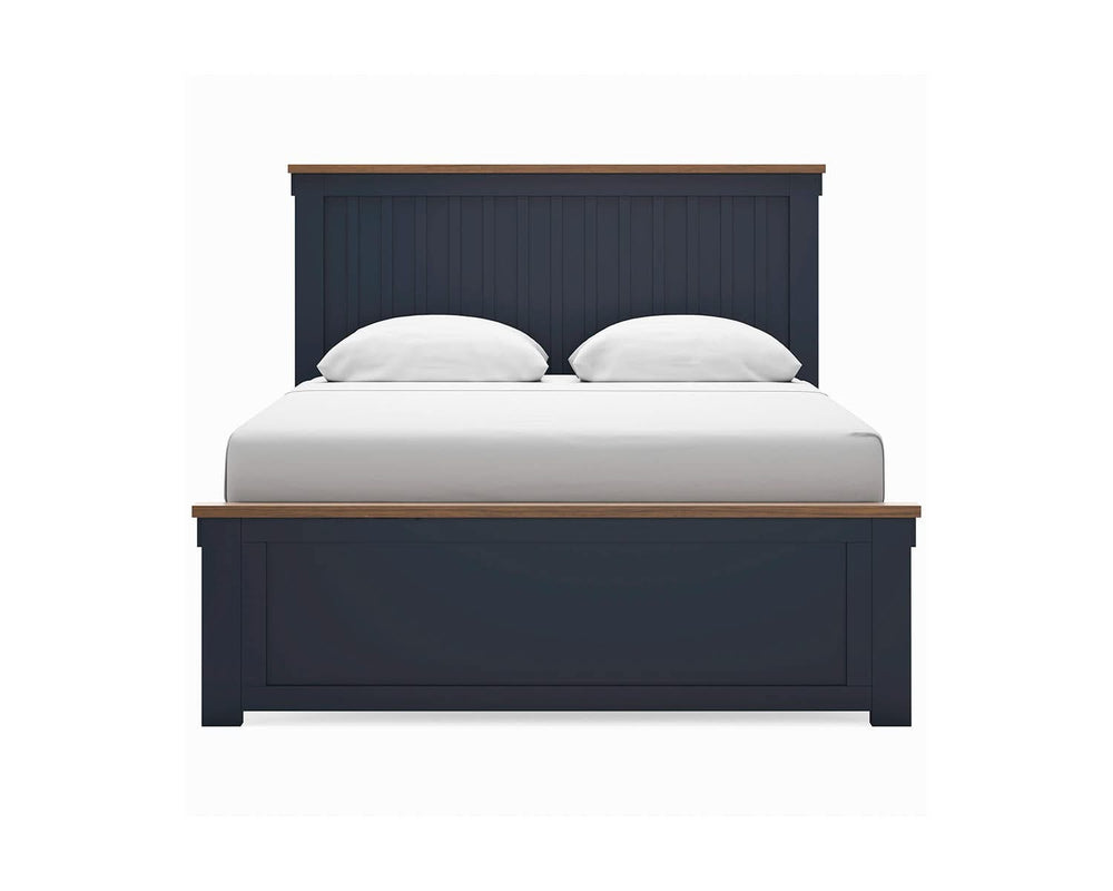 Cama Queen con paneles Landocken