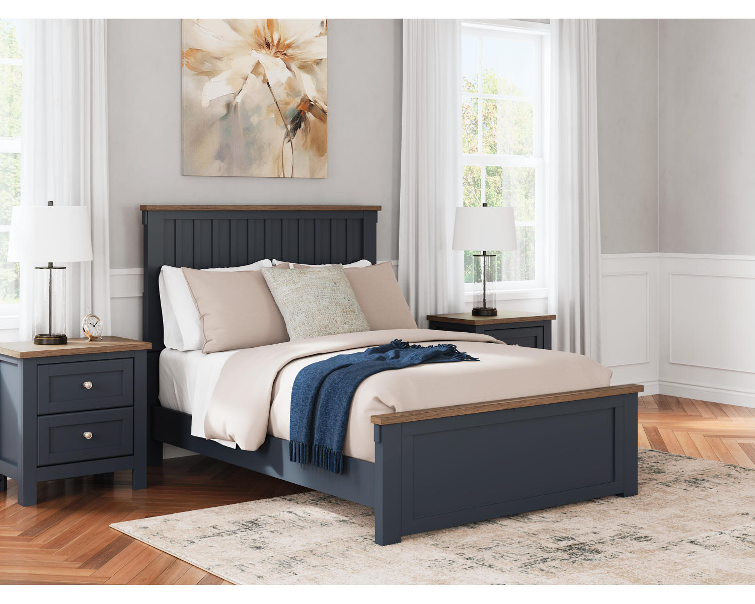 Landocken Full Panel Bed