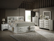 SETB4255 EMILY KING STORAGE WHITE BEDROOM
