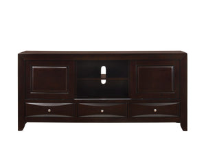 SETB4275 Dormitorio Emily King con almacenamiento, color gris