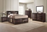 EMILY NIGHT STAND DARK CHERRY