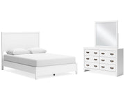 Binterglen Queen Panel Bed, Dresser and Mirror