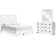 Binterglen Full Panel Bed, Dresser and Mirror