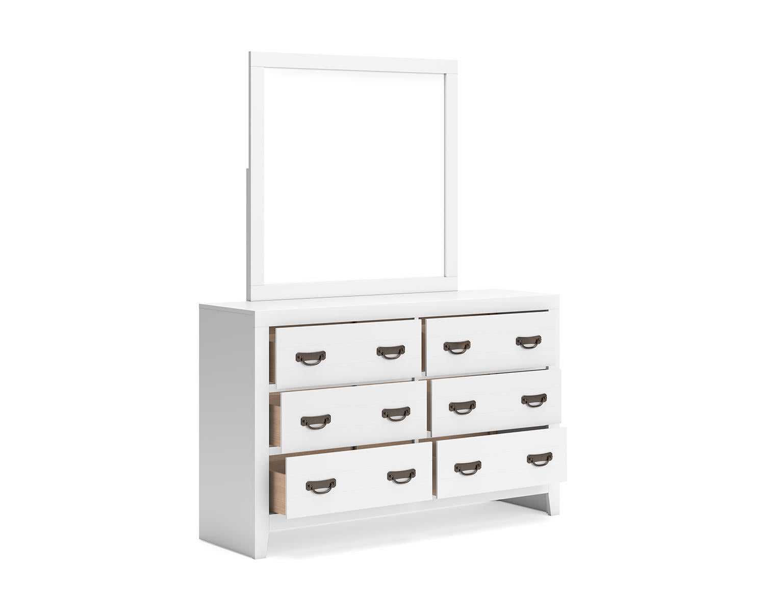Binterglen Queen Panel Bed, Dresser and Mirror