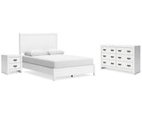 Binterglen Queen Panel Bed, Dresser and Nightstand