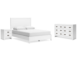 Binterglen Queen Panel Bed, Dresser and Nightstand
