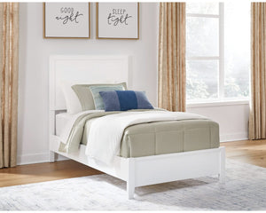 Cama individual con paneles Binterglen