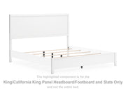 Binterglen King/California King Panel Headboard/Footboard and Slats