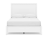 Cama completa Binterglen con panel, cómoda y espejo